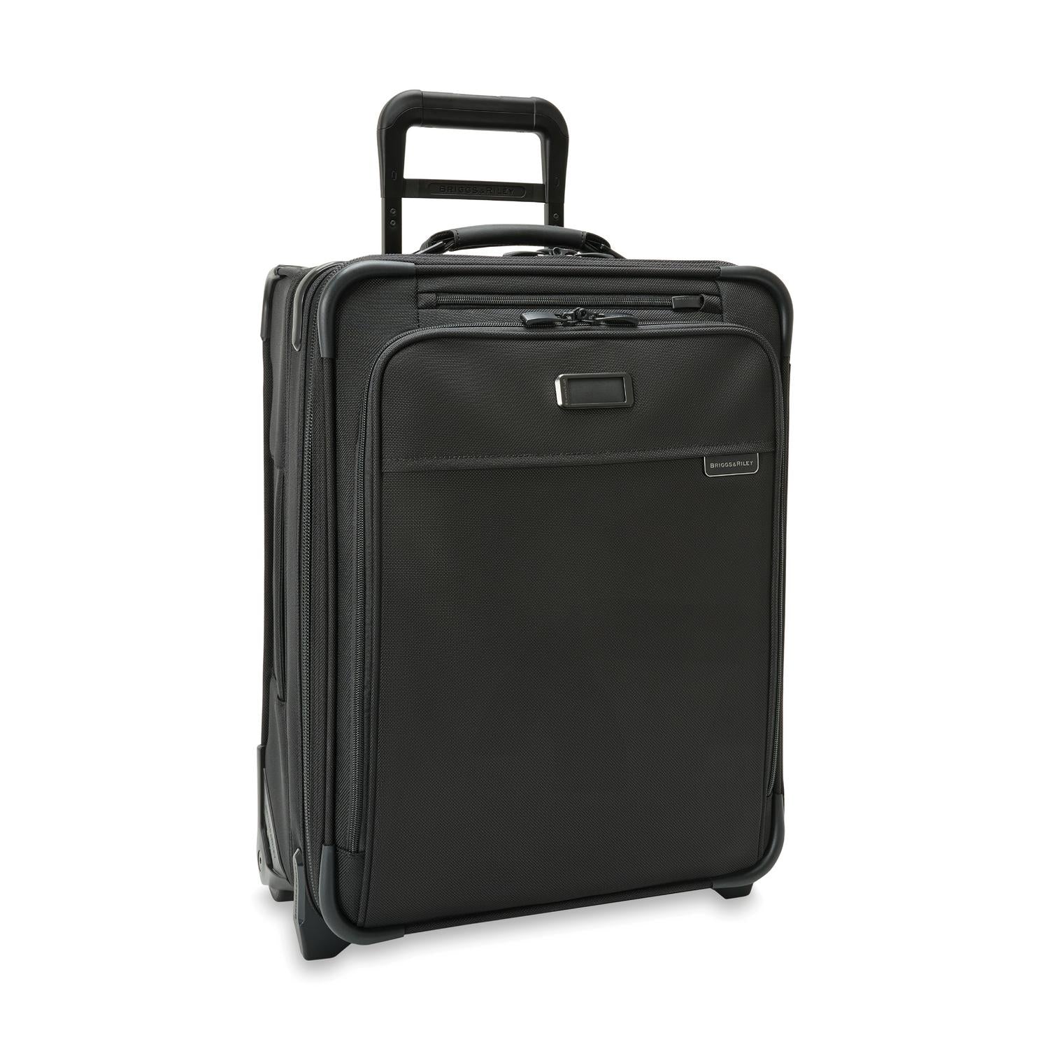 Briggs and Riley Global 2-Wheel Carry-On Black Side View