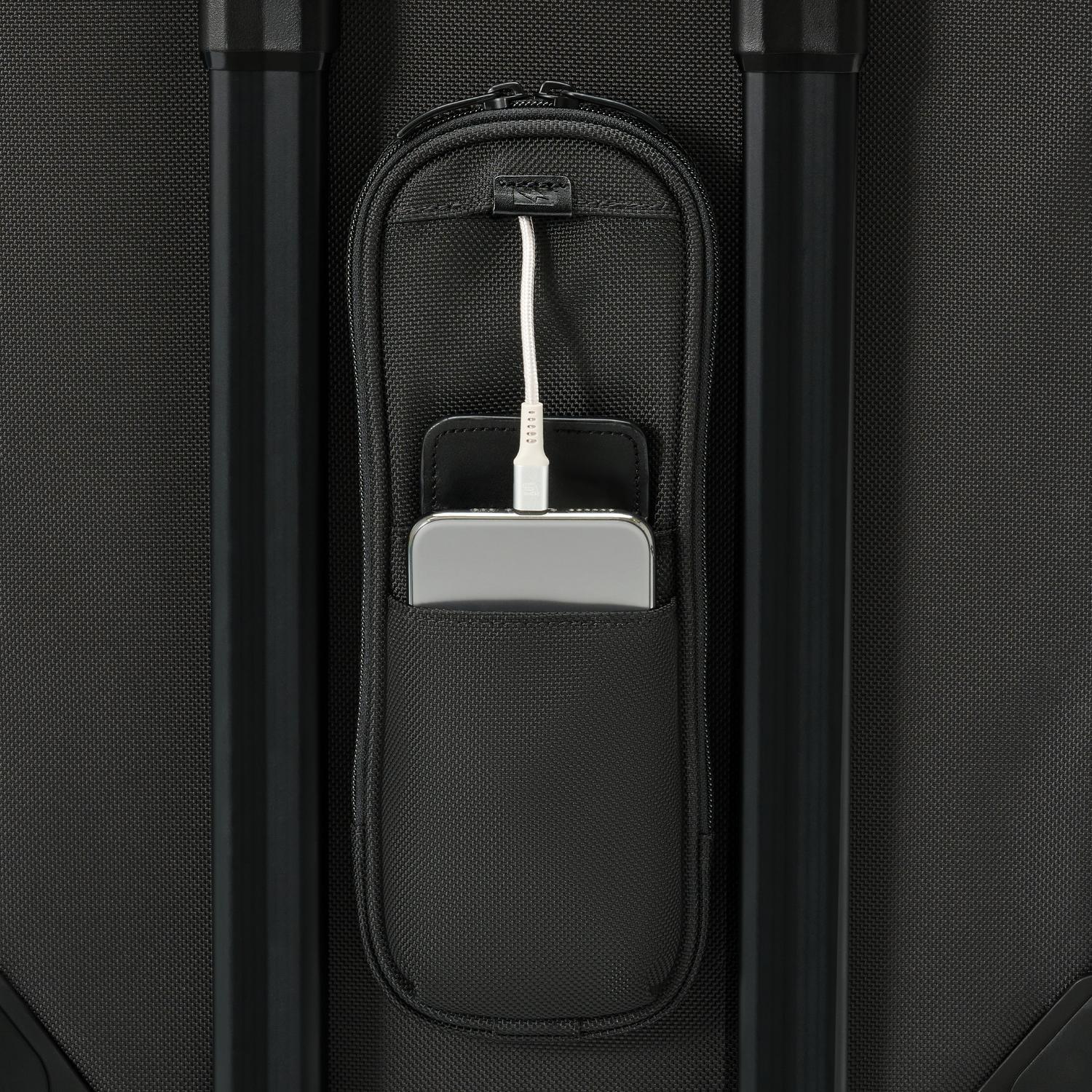 Briggs and Riley Essential 2-wheel Carry-On Black Back Pocket