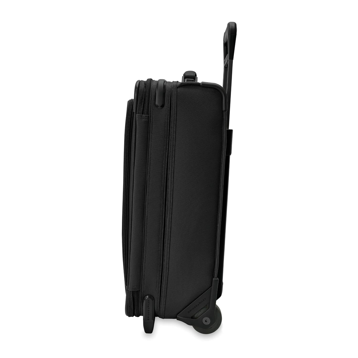 Briggs and Riley Essential 2-wheel Carry-On Black Side View