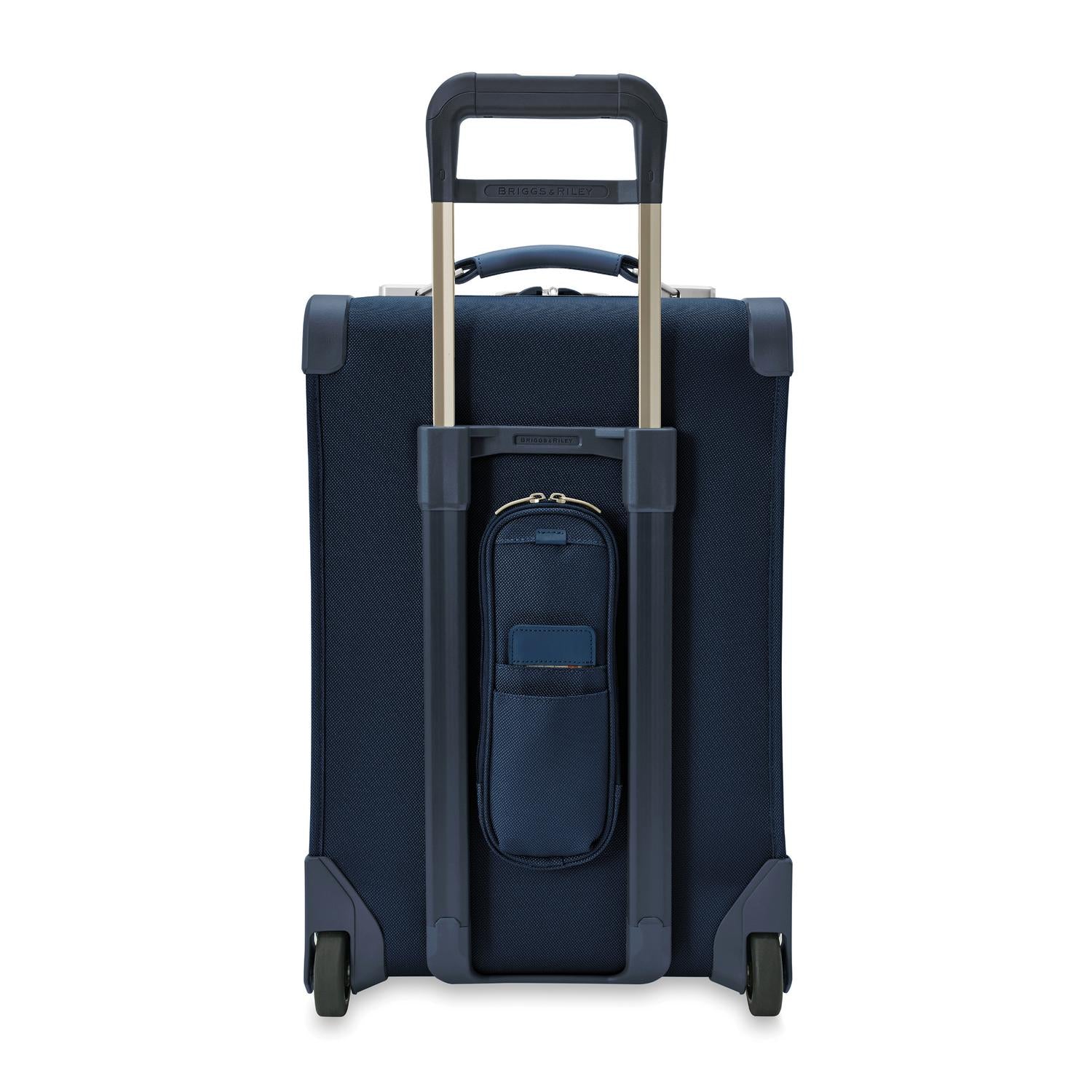Briggs and Riley Essential 2-Wheel Carry-On Navy Back View