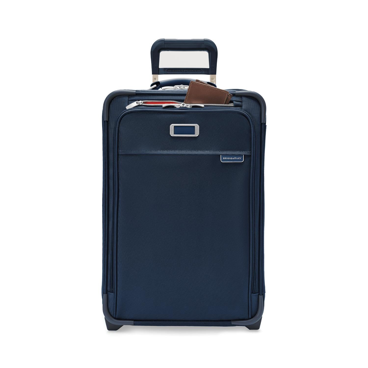 Briggs and Riley Essential 2-wheel Carry-On Navy Front Pocket