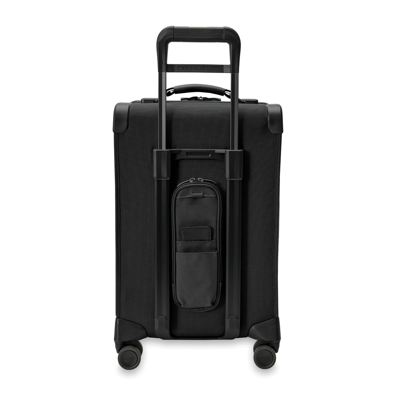 Briggs and Riley Essential Carry-On Spinner Black Back View