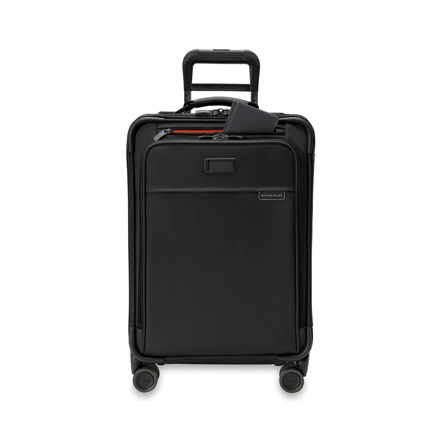 Briggs and Riley Essential Carry-On Spinner Black Front Pocket