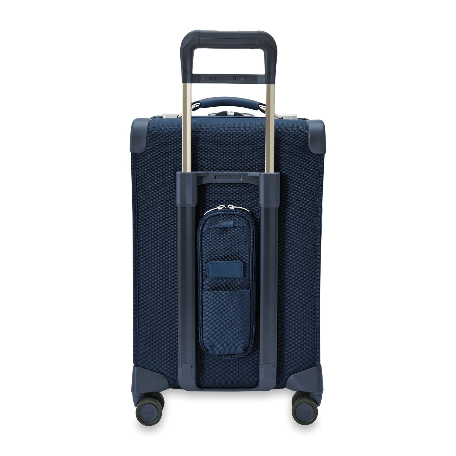 Briggs and Riley Essential Carry-On Spinner Navy Back View