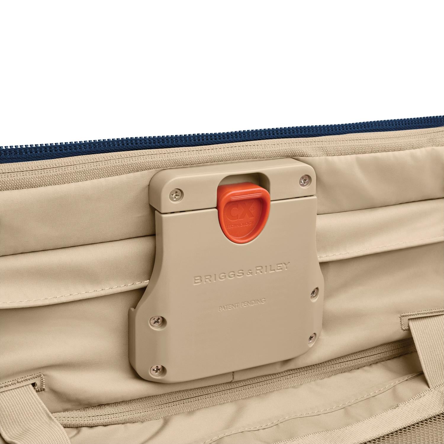 Briggs and Riley Medium Expandable Spinner Navy CX Expansion