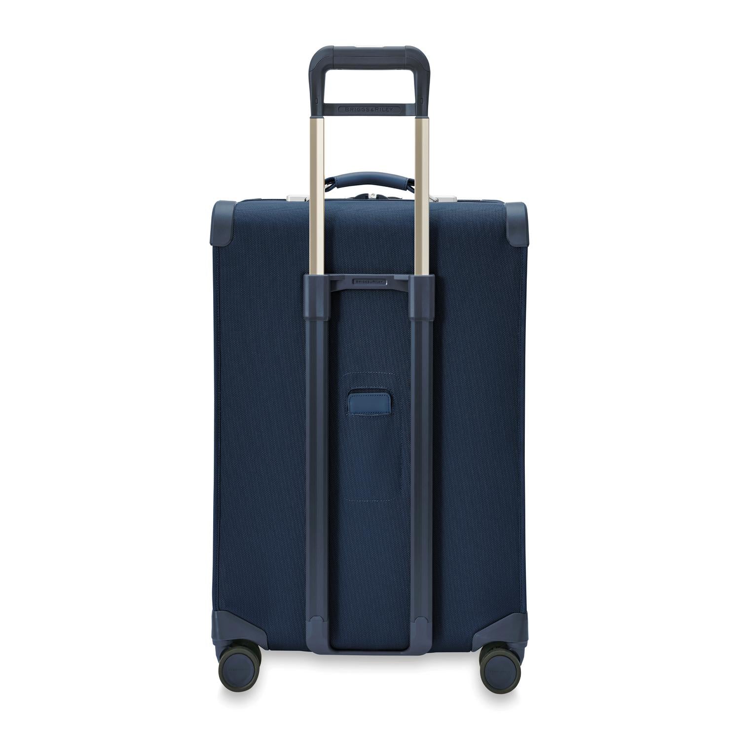 Briggs and Riley Medium Expandable Spinner Navy Back View
