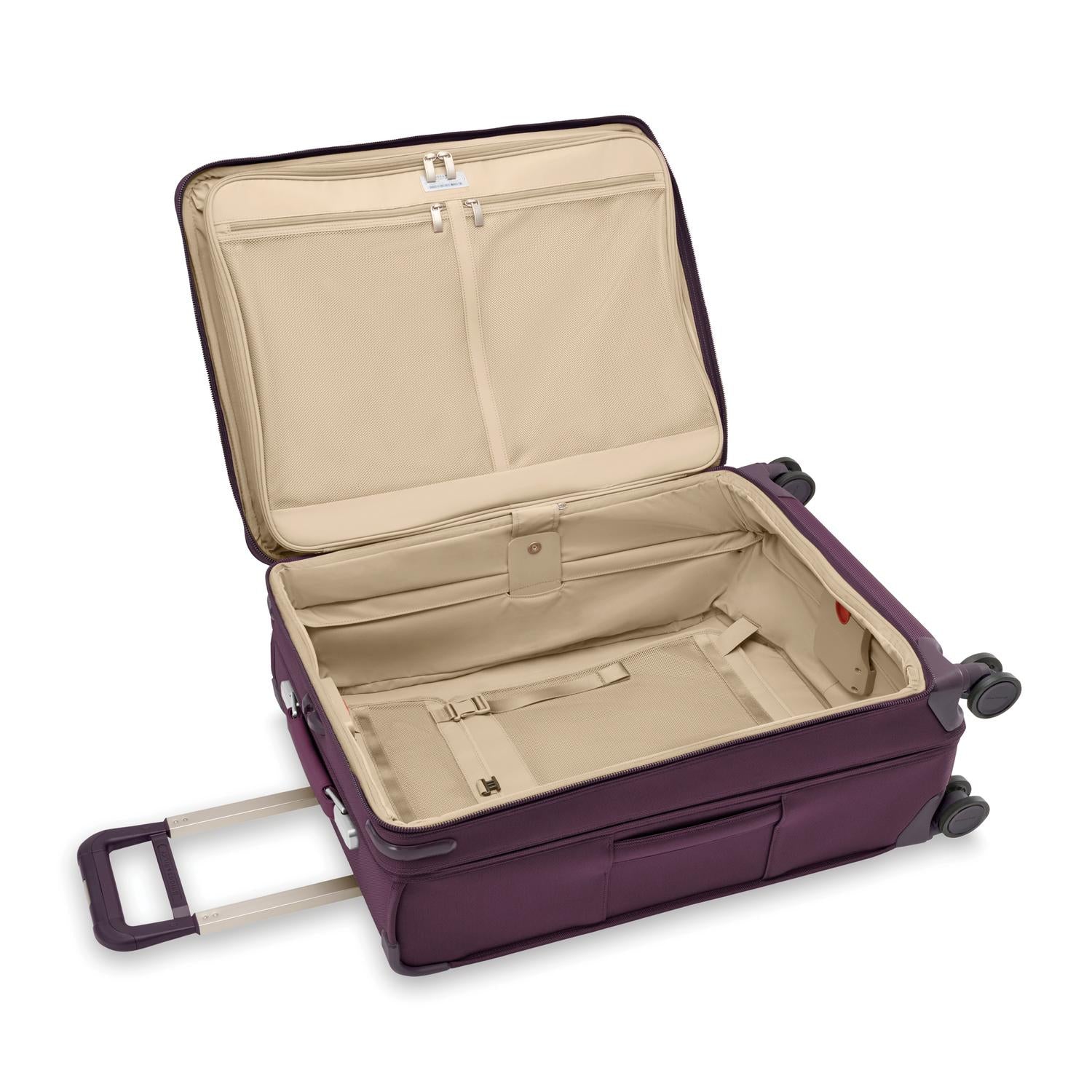 Baseline Medium Expandable Spinner Plum Open