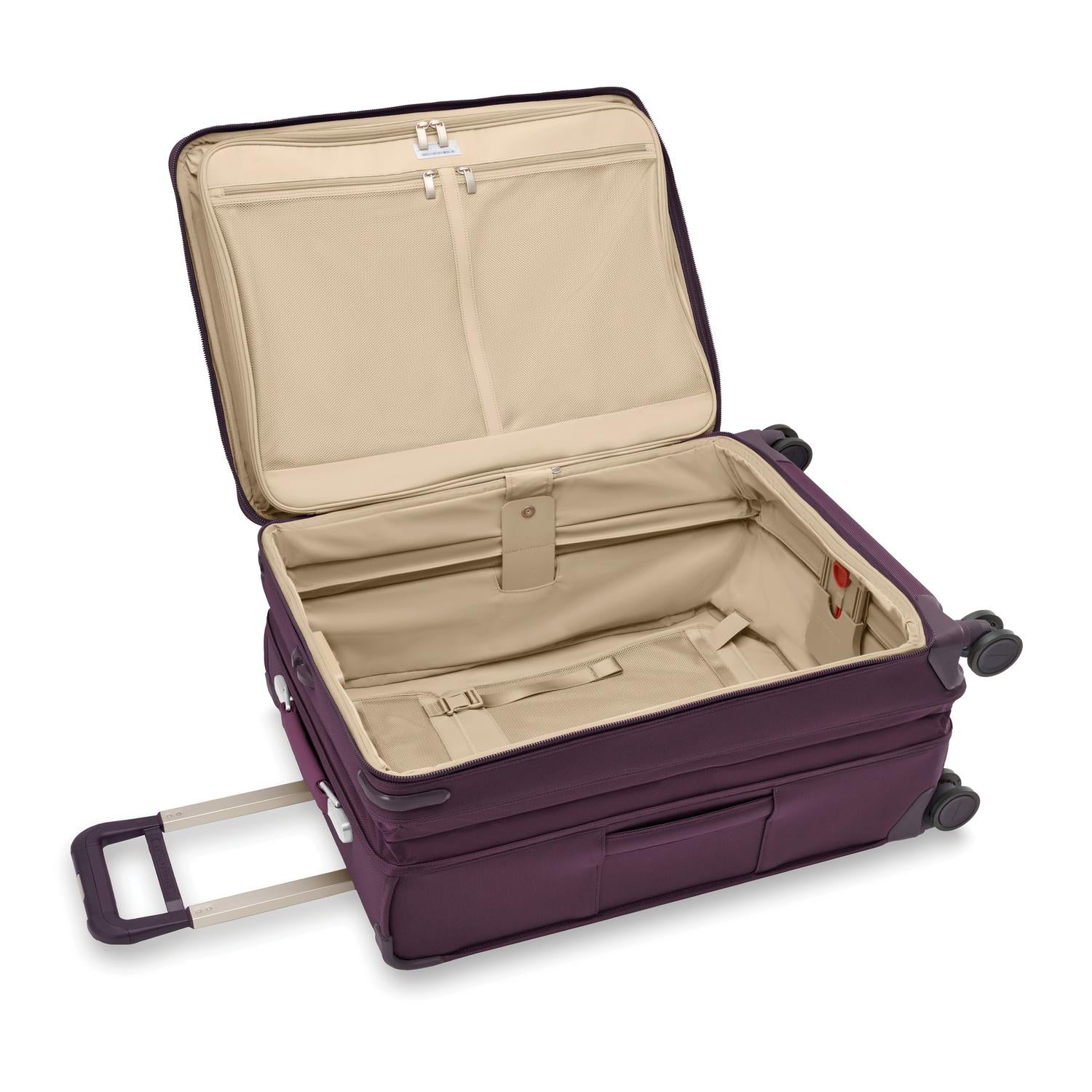 Baseline Medium Expandable Spinner Plum Open