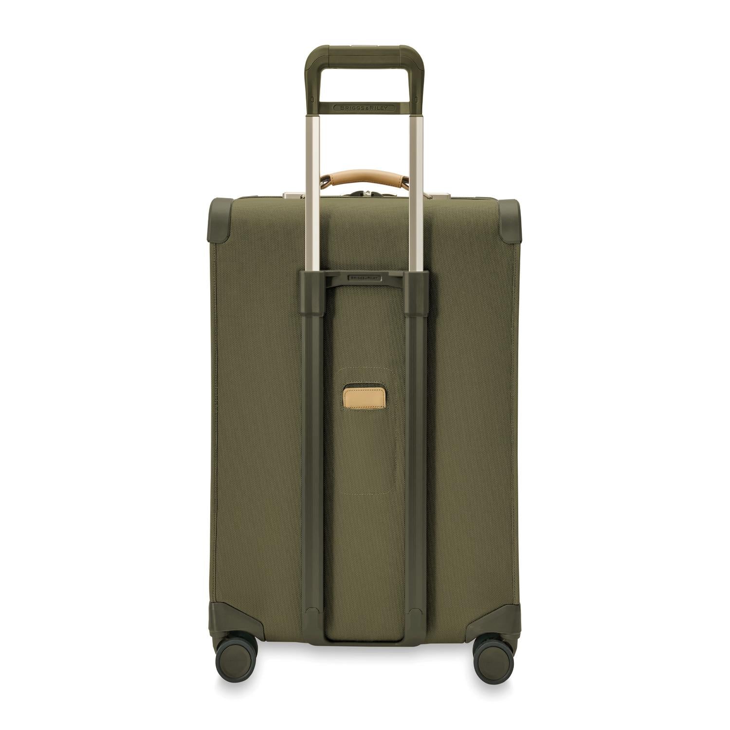 Briggs and Riley Medium Expandable Spinner Olive Back View