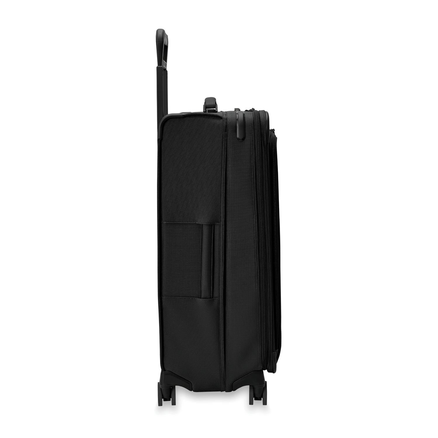 Briggs and Riley Large Expandable Spinner Black Side View