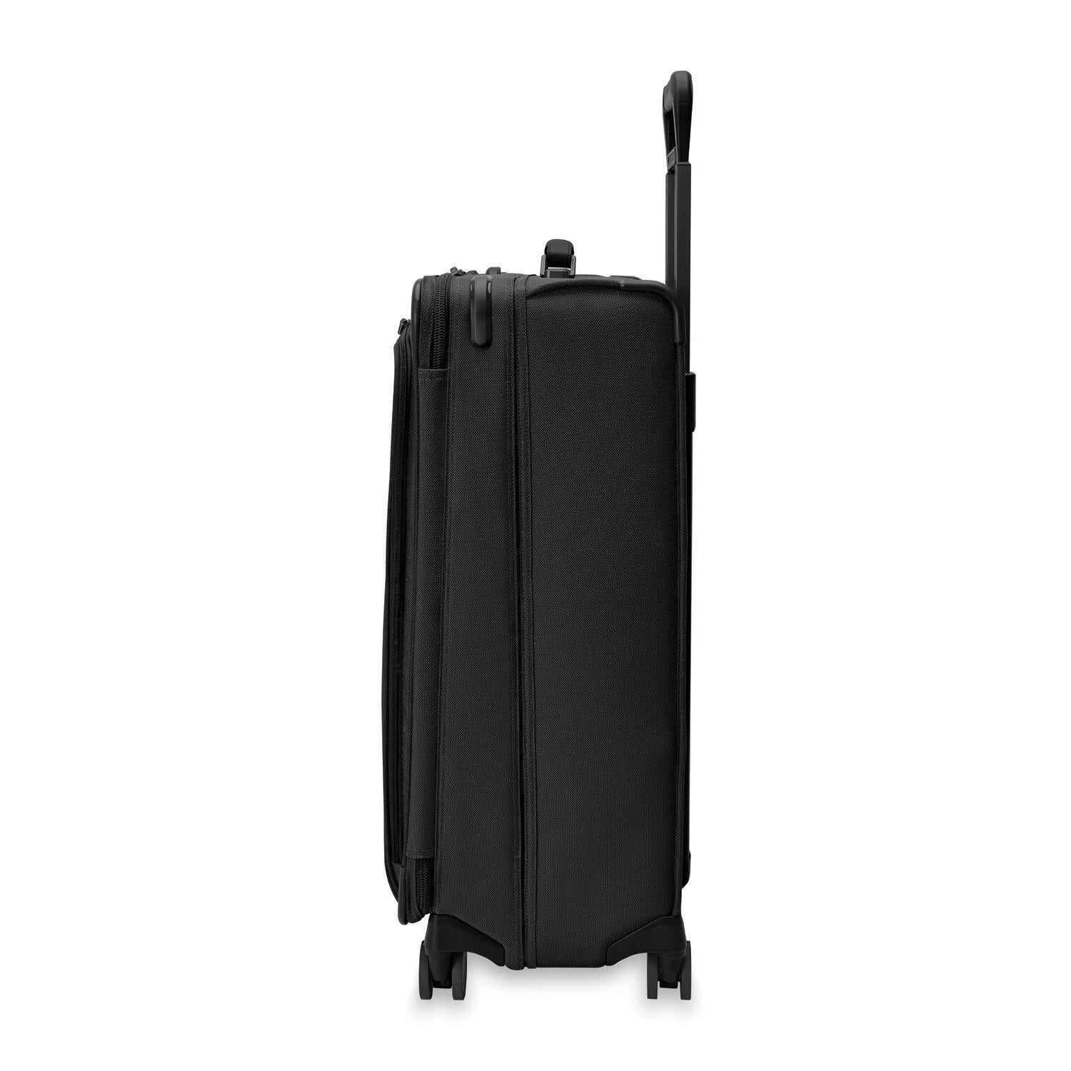 Briggs and Riley Large Expandable Spinner Black Side View