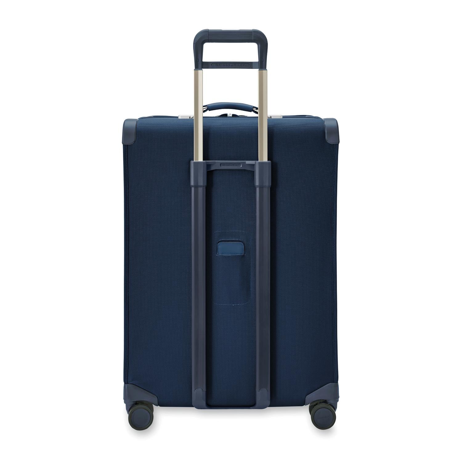 Briggs and Riley Large Expandable Spinner Navy Back View