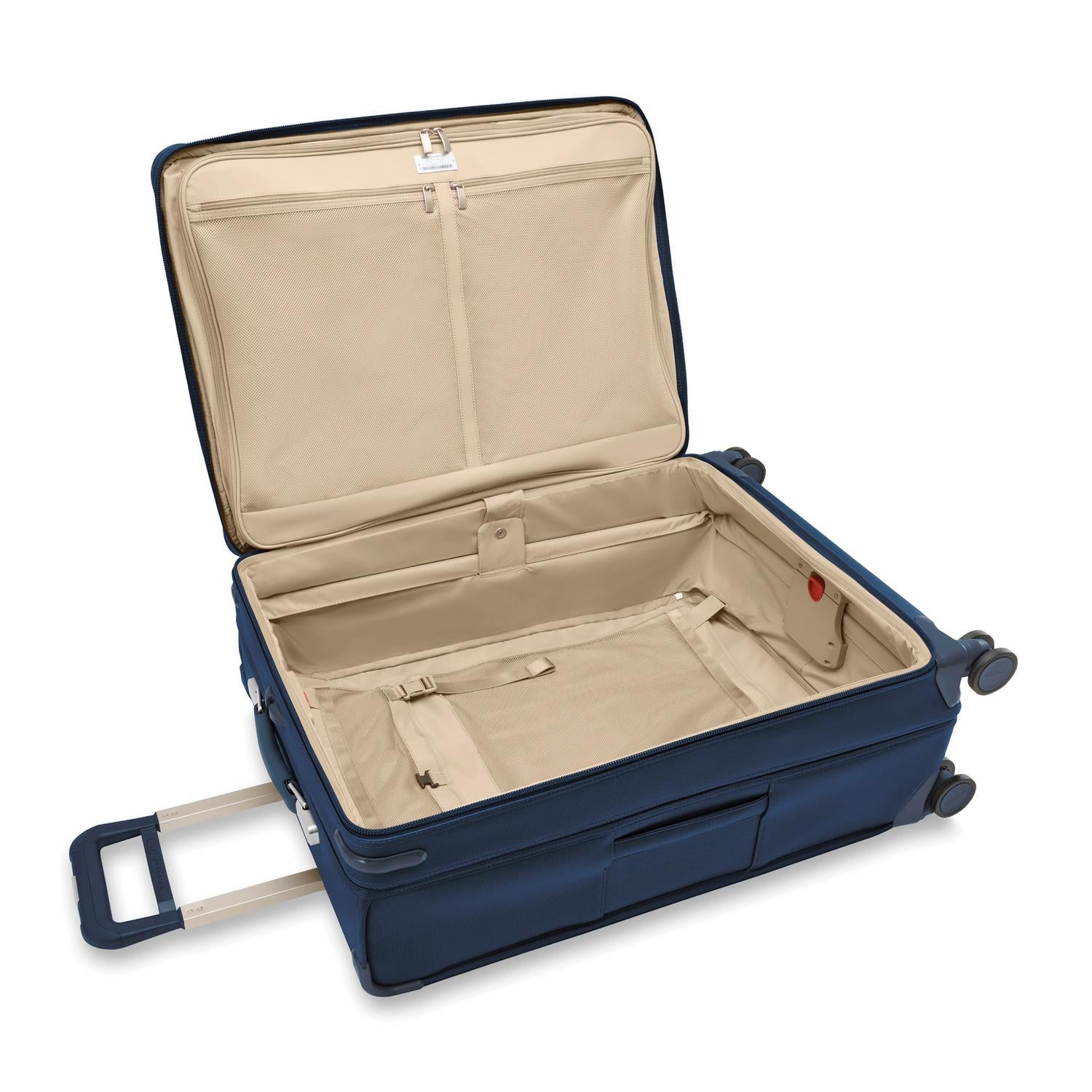 Briggs and Riley Large Expandable Spinner Navy Open