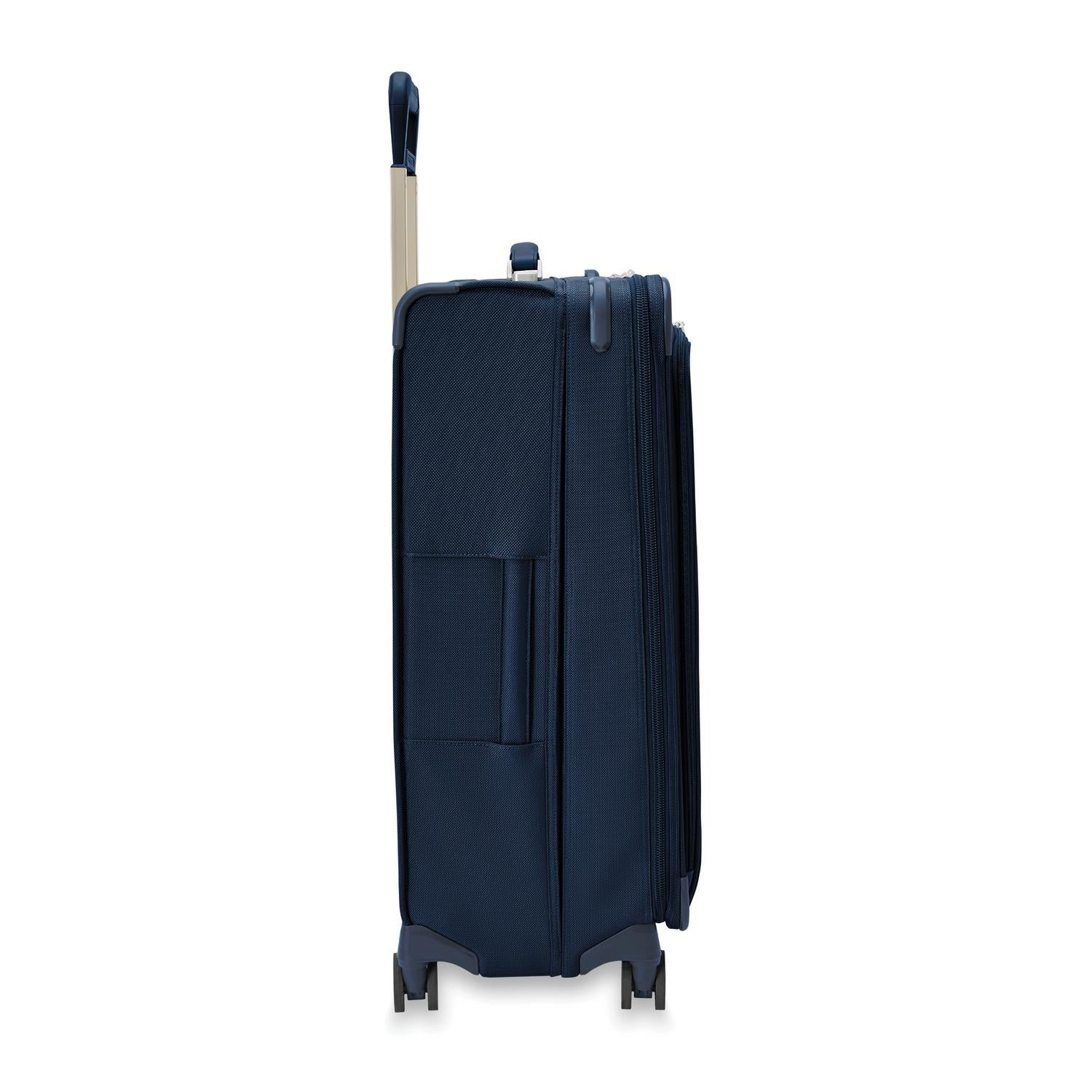 Briggs and Riley Large Expandable Spinner Navy Front View
