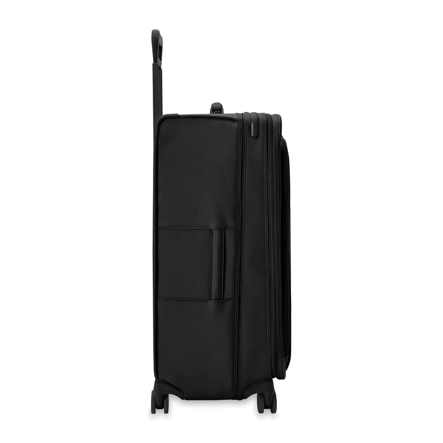 Briggs and Riley Extra Large Expandable Spinner Black Side View