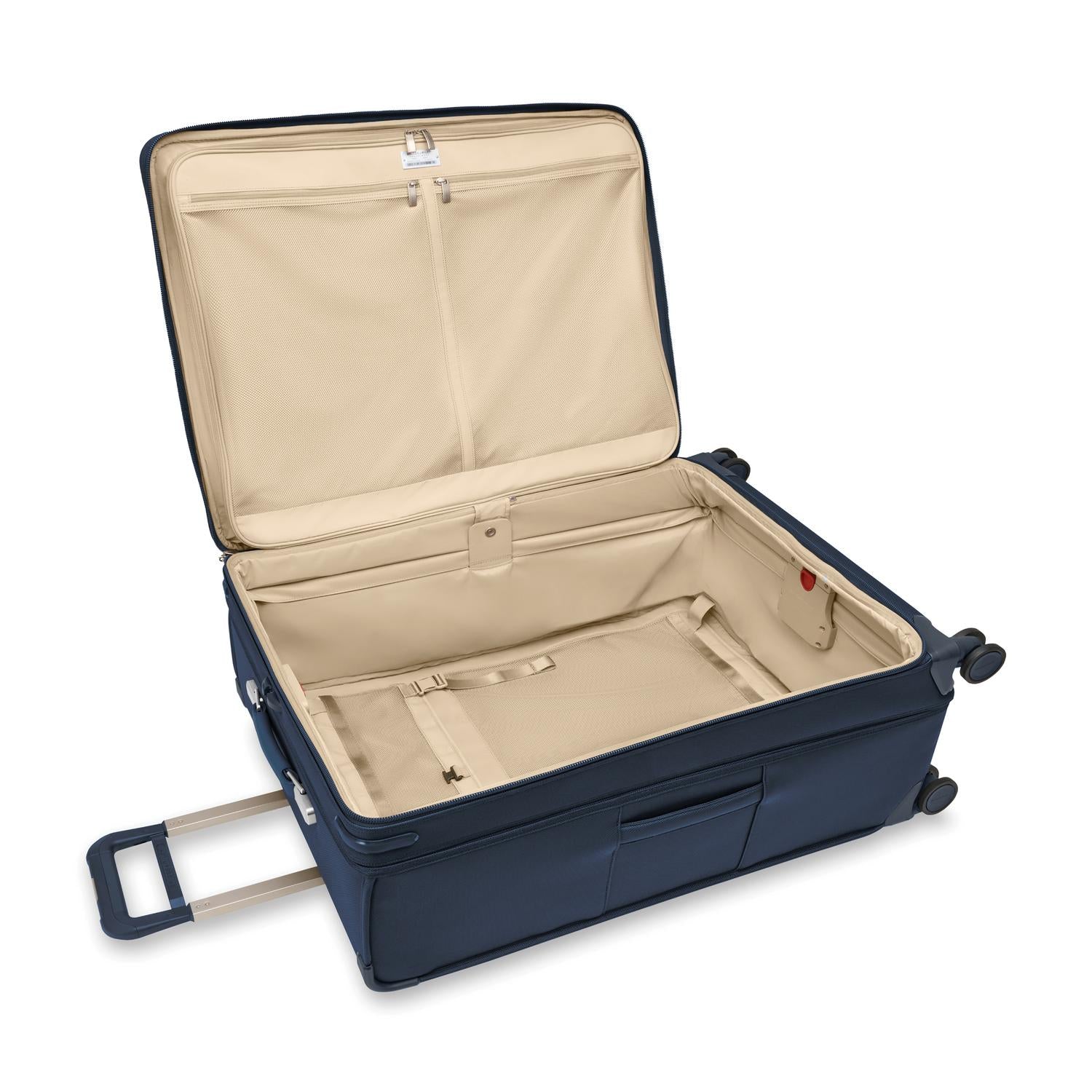 Briggs and Riley Extra Large Expandable Spinner Navy Open