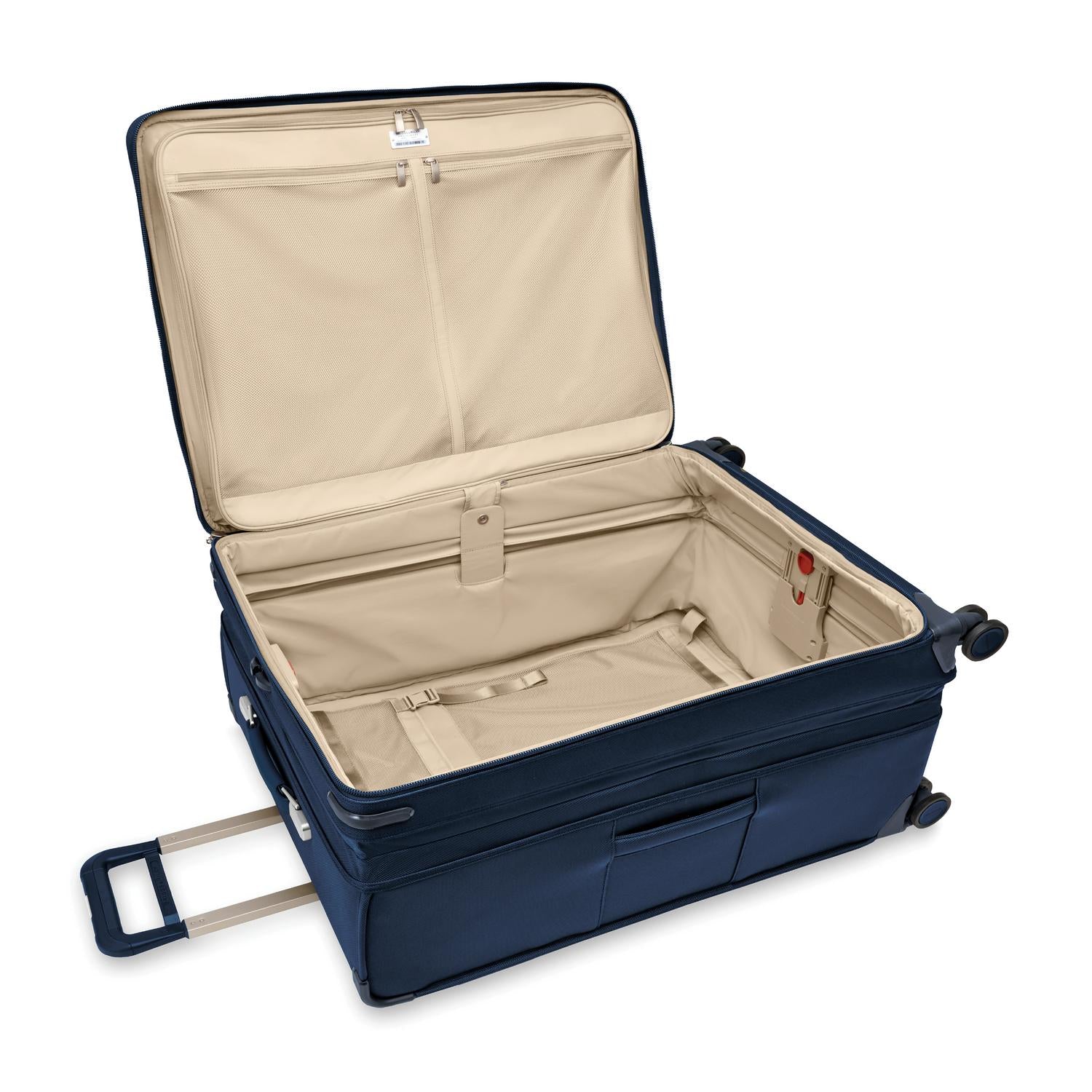 Briggs and Riley Extra Large Expandable Spinner Navy Open
