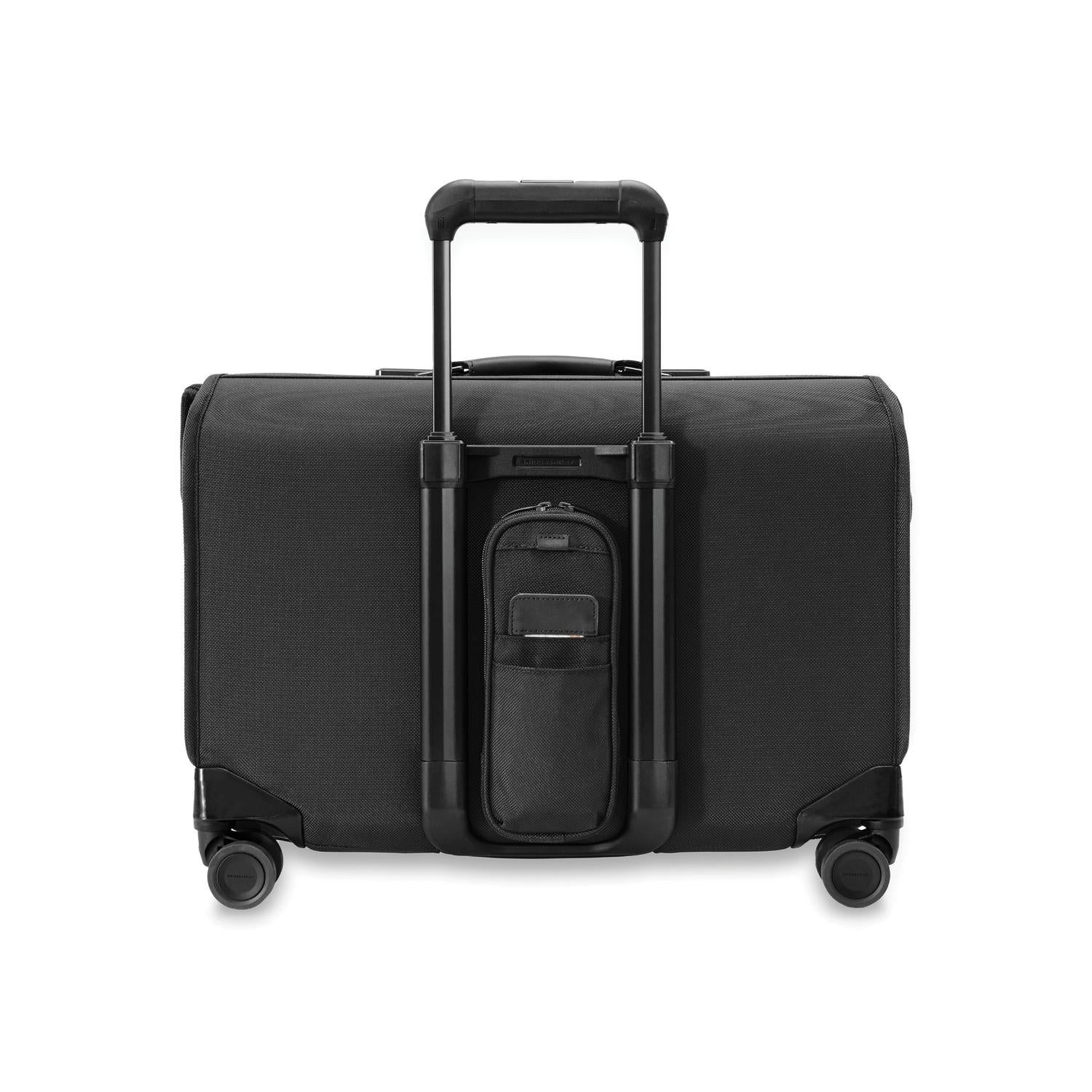 Briggs and Riley Wide Carry-On Wheeled Garment Spinner Back View