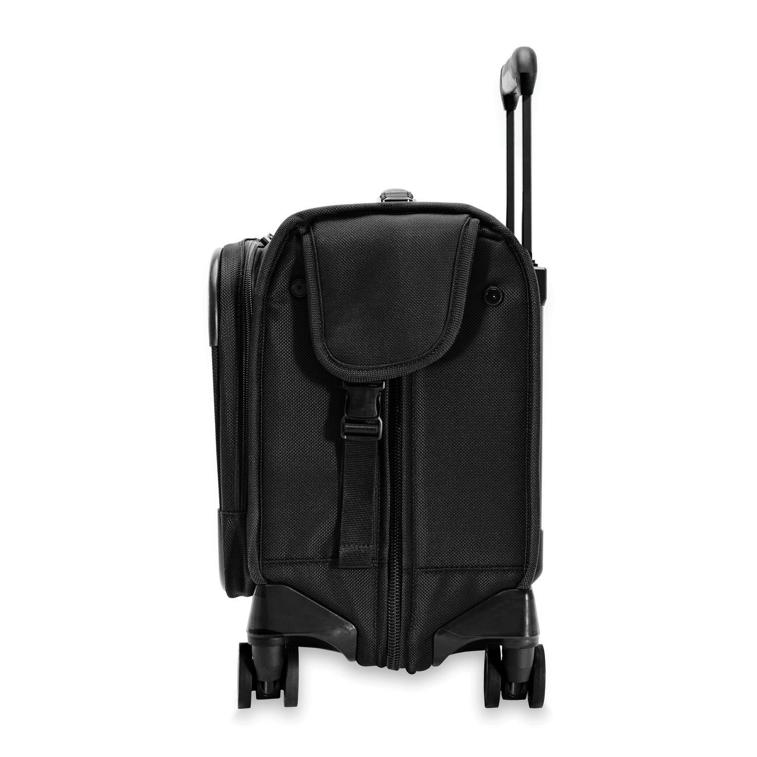 Briggs and Riley Wide Carry-On Wheeled Garment Spinner Side View