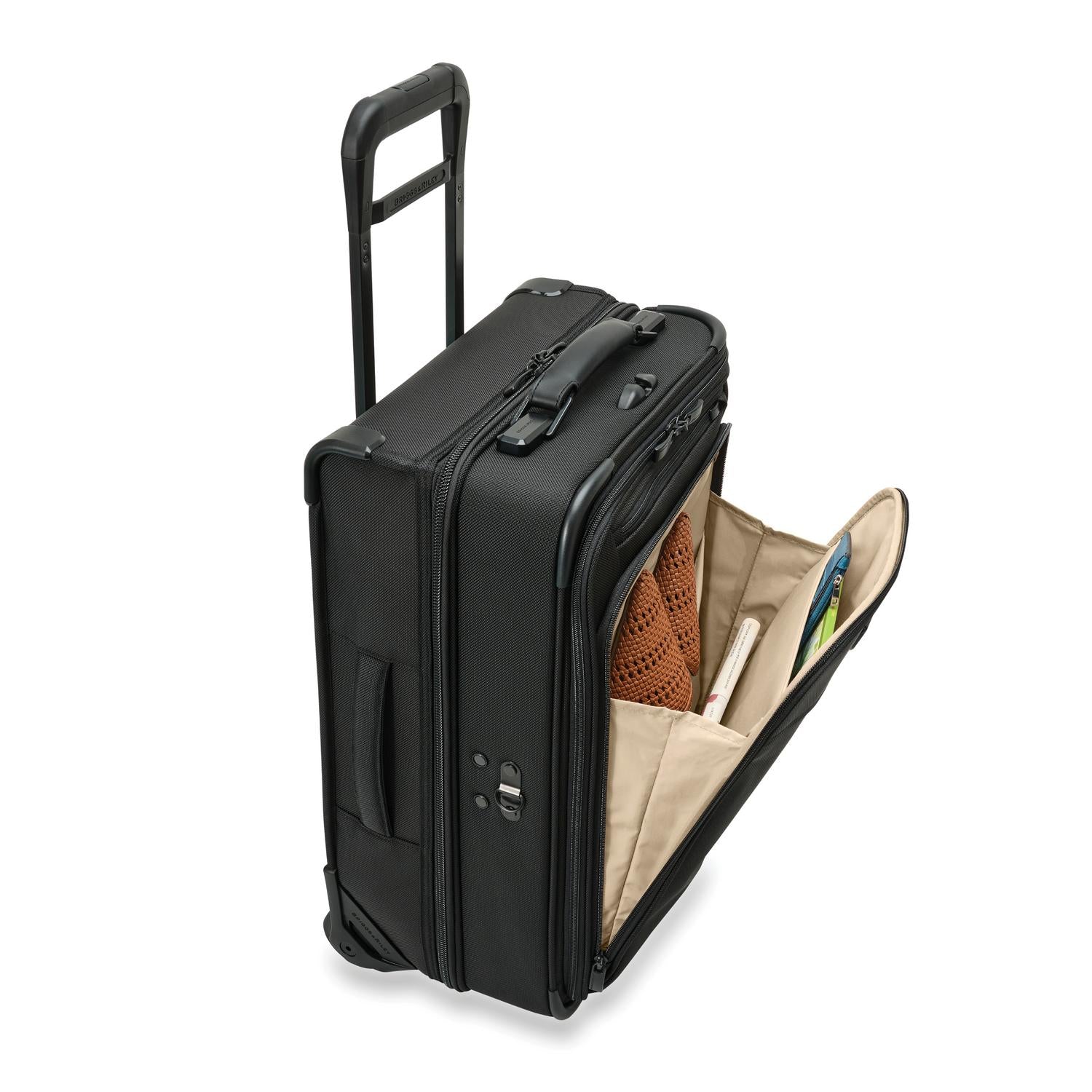 Briggs &amp; Riley Carry-on 2-Wheel Garment Bag Front Pocket