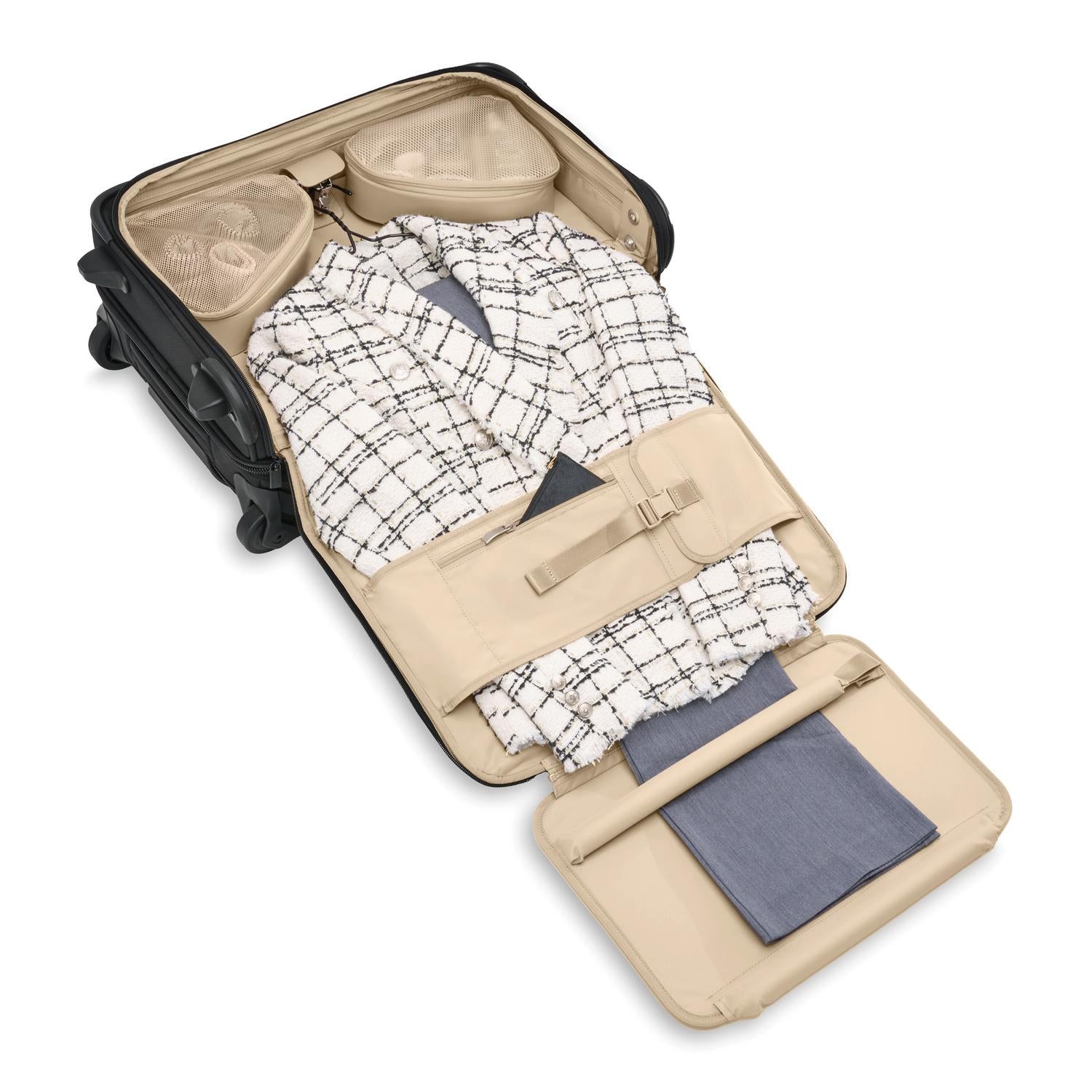 Briggs &amp; Riley Carry-on 2-Wheel Garment Bag Open