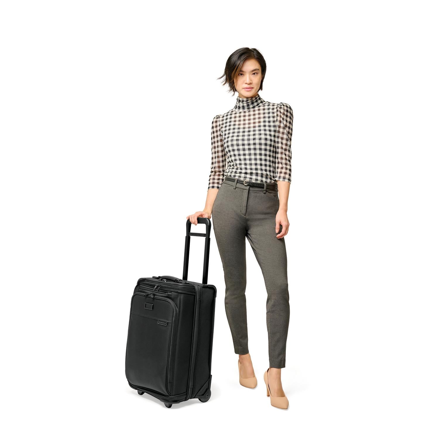 Briggs &amp; Riley Carry-on 2-Wheel Garment Bag with Person