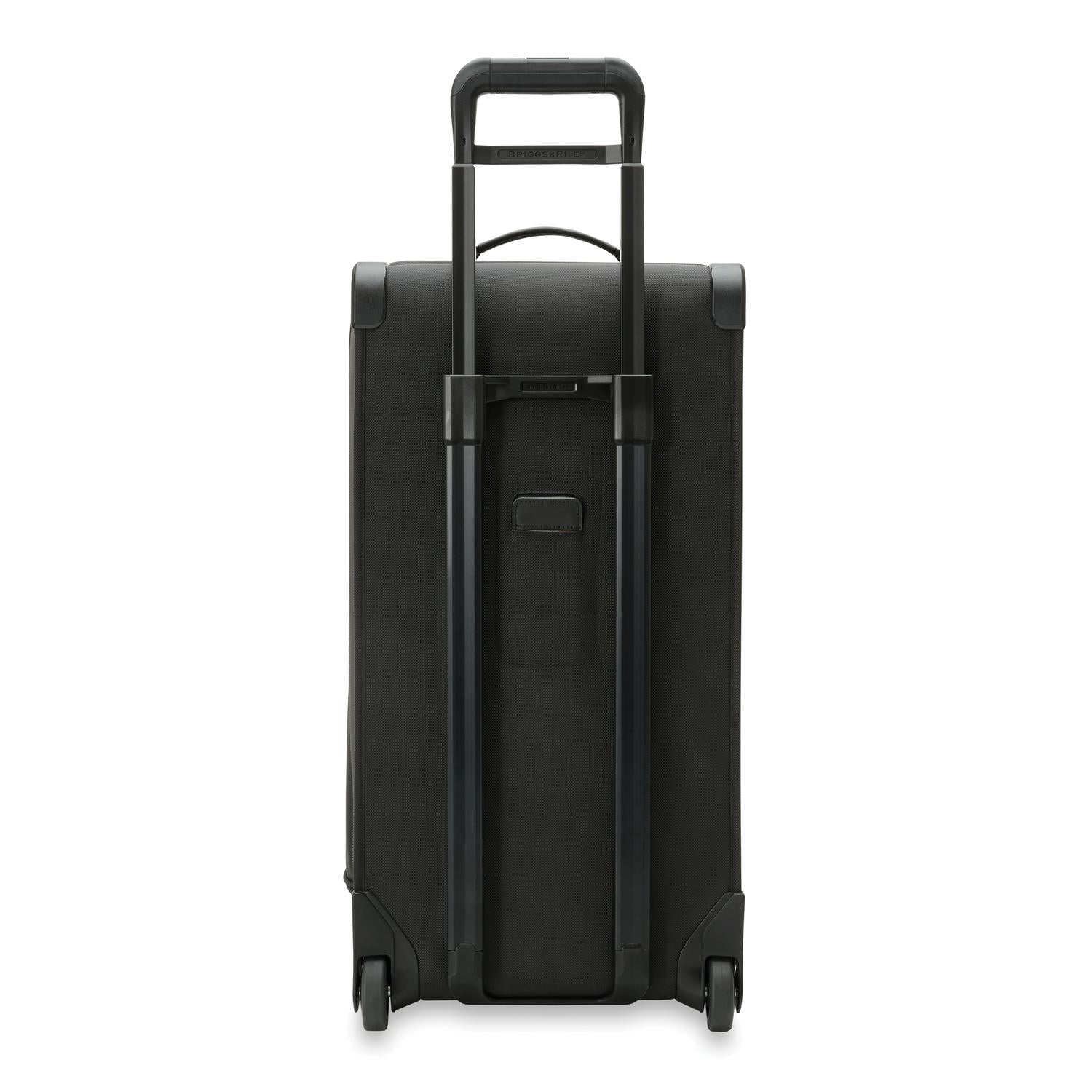 Briggs and Riley Medium Two-Wheel Duffle Black Back View