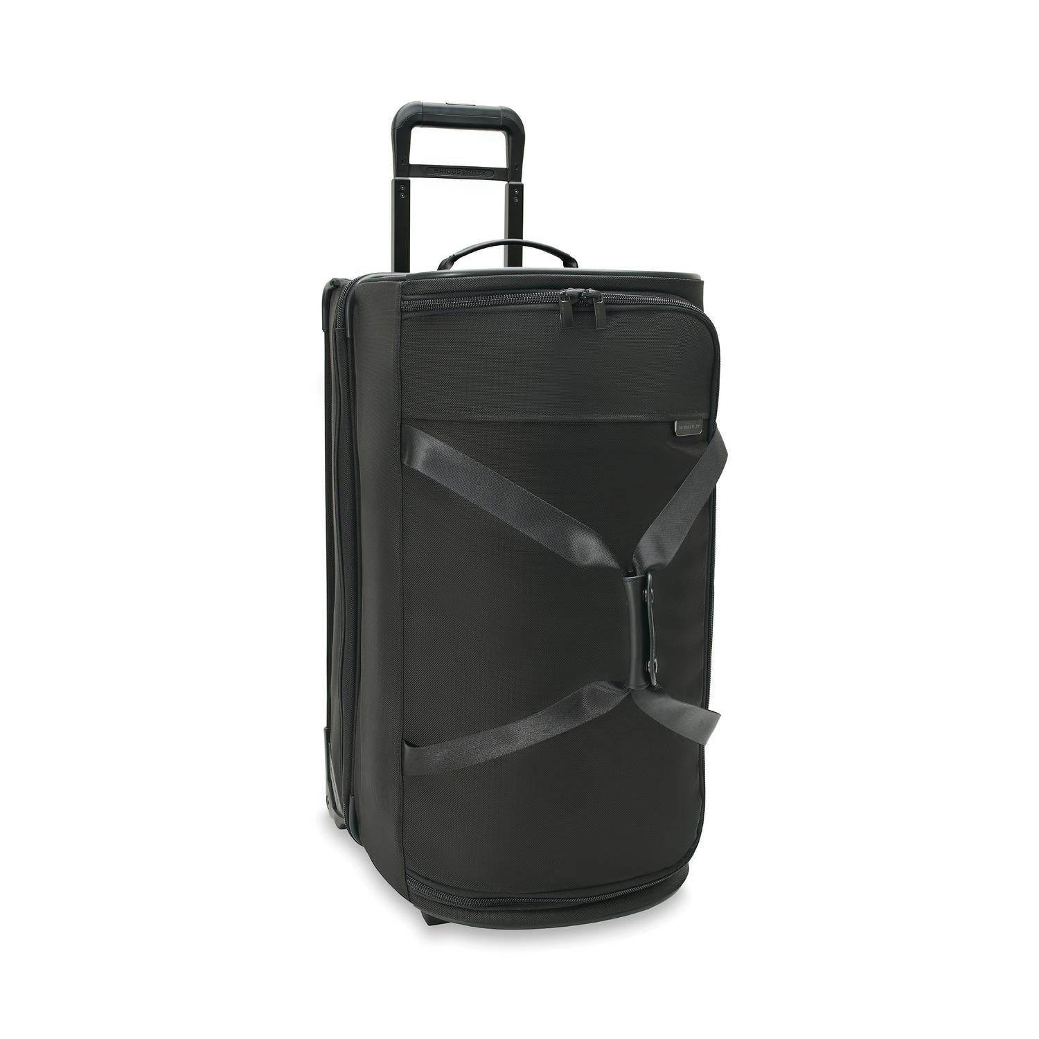Briggs and Riley Medium Two-Wheel Duffle Black Side View