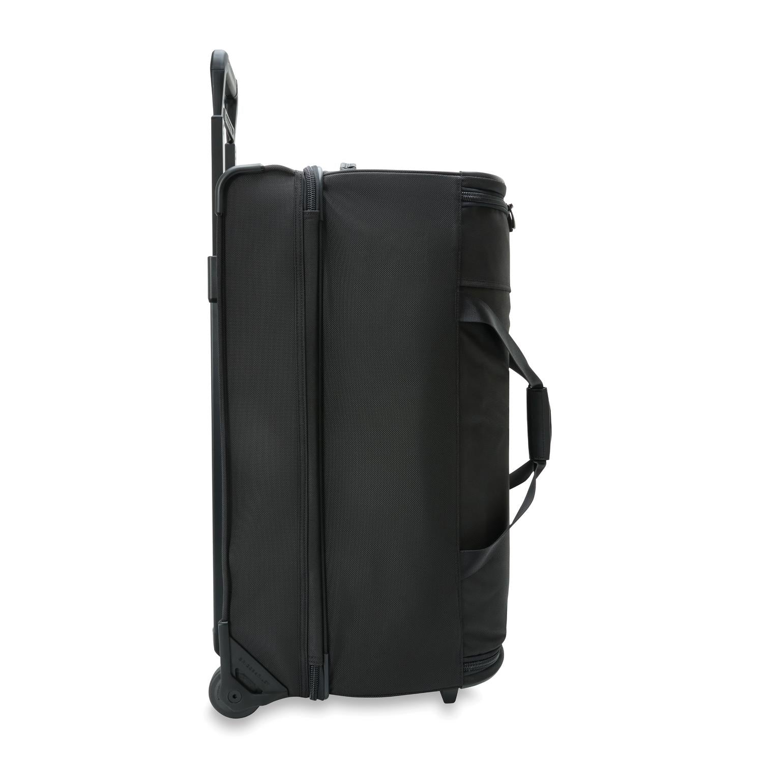 Briggs and Riley Medium Two-Wheel Duffle Black Side View