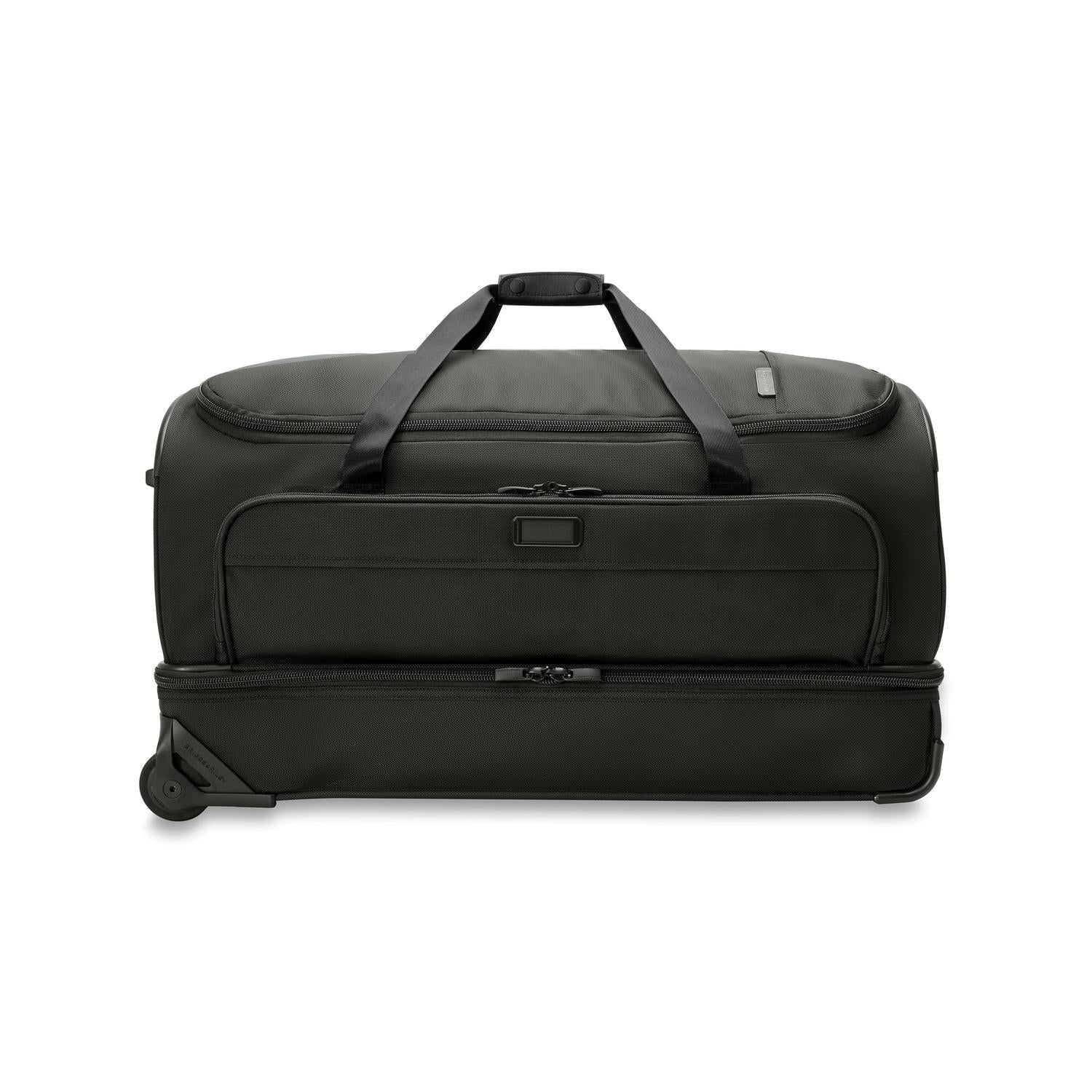 Briggs and Riley Large Two-Wheel Duffle Black side View