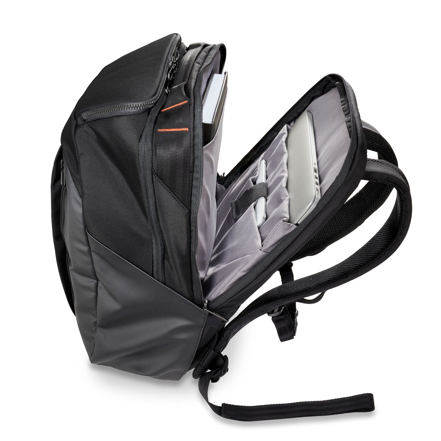Briggs and Riley ZDX Cargo Backpack Back Pocket Packed